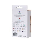 Мятная силиконовая анальная пробка Сappy - 12,5 см