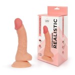 Телесный фаллоимитатор-реалистик Erowoman - 19 см