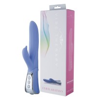 Голубой вибратор VIBE THERAPY EXHILARATION - 23,5 см. Голубой вибратор VIBE THERAPY EXHILARATION - 23,5 см.