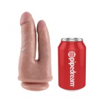 Фаллоимитатор для двойного проникновения DOUBLE PENETRATOR на присоске - 20,9 см