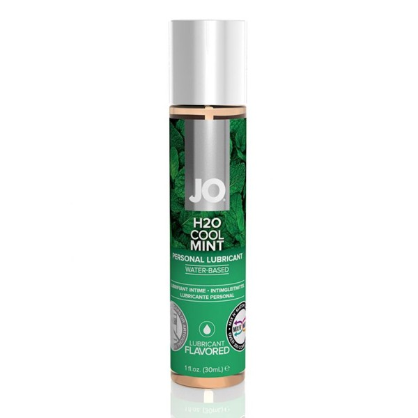 Лубрикант на водной основе с ароматом мяты JO Flavored Cool Mint - 30 мл