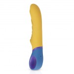 Желтый вибромассажер Tone G-Spot Vibrator - 23 см