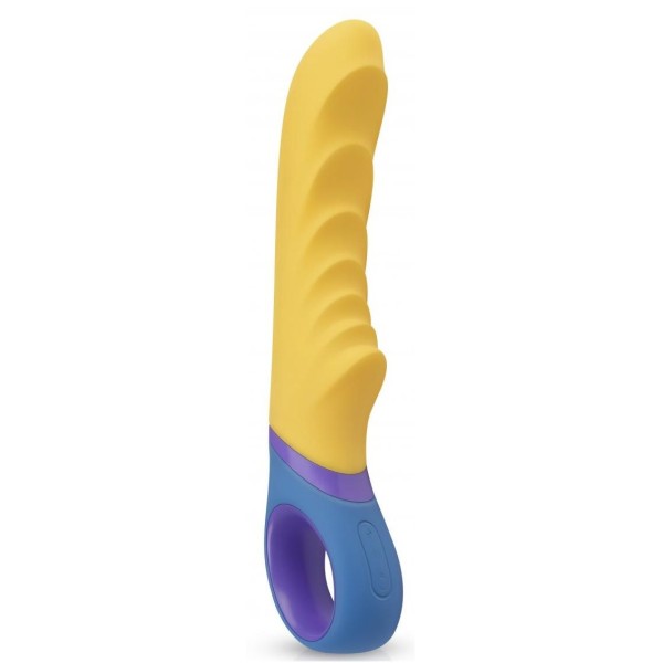 Желтый вибромассажер Tone G-Spot Vibrator - 23 см