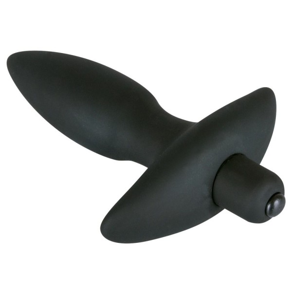 Анальная вибровтулка с 5 скоростями вибрации Vibrating Plug Small - 13 см
