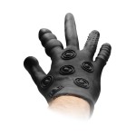 Черная стимулирующая перчатка Stimulation Glove
