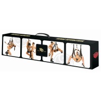 Черные любовные качели с регулируемой длиной Черные любовные качели с регулируемой длиной