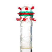 Презерватив с пучками усиков Стимулирующая штучка №3 - 1 шт.