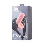 Телесный страпон на трусиках Realstick Hunter - 14,5 см