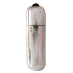 Серебристая вибропуля Erowoman-Eroman - 5,5 см