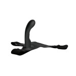 Страпон с изогнутой головкой Ultra Harness Curvy Dildo - 15,8 см