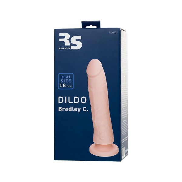 Телесный фаллоимитатор-реалистик Bradley C - 18,5 см