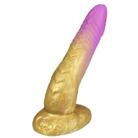 Золотистый фаллоимитатор Феникс mini - 18,5 см.