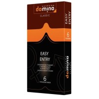 Презервативы с увеличенным количеством смазки DOMINO Classic Easy Entry - 6 шт. Презервативы с увеличенным количеством смазки DOMINO Classic Easy Entry - 6 шт.