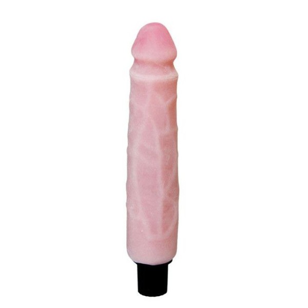 Вибратор Realistic Cock Vibe телесного цвета - 25,5 см