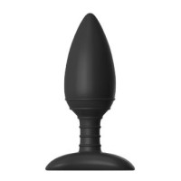 Чёрная вибровтулка NEXUS ACE MEDIUM с дистанционным управлением - 12 см. Чёрная вибровтулка NEXUS ACE MEDIUM с дистанционным управлением - 12 см.