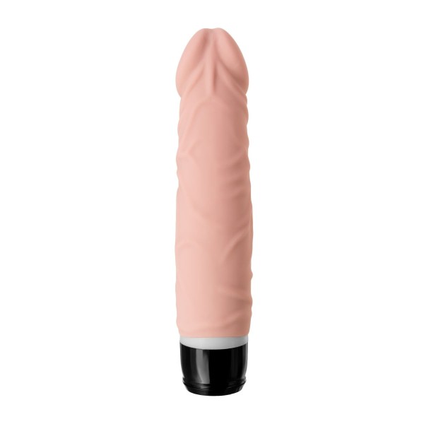 Реалистичный телесный вибратор A-Toys - 19,3 см