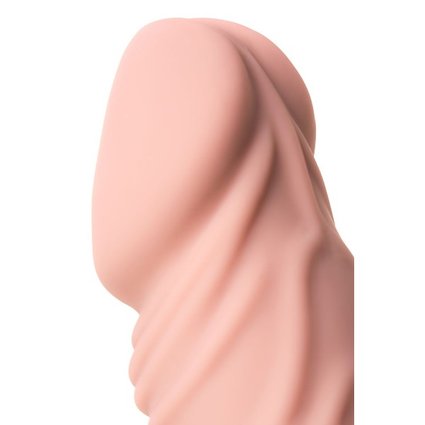 Реалистичный телесный вибратор A-Toys - 19,3 см