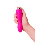 Розовый вибратор L EROINA - 15,5 см