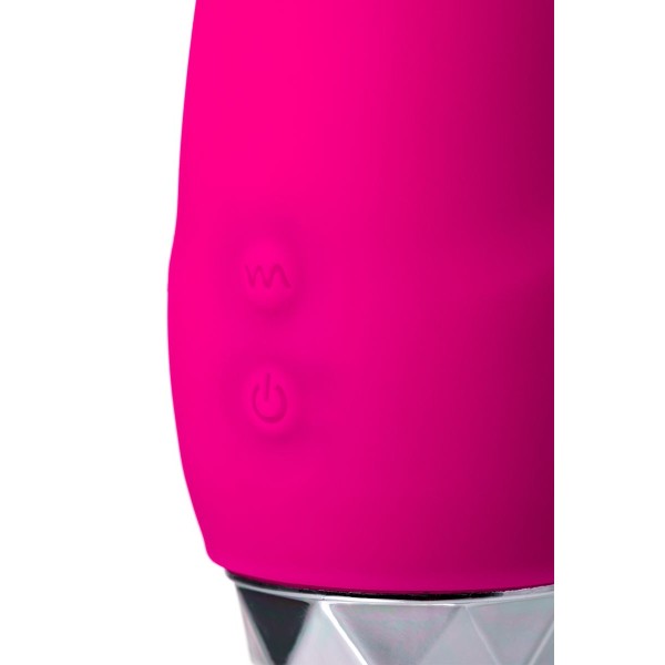 Розовый вибратор L EROINA - 15,5 см