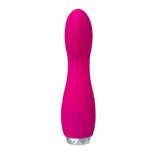 Розовый вибратор L EROINA - 15,5 см