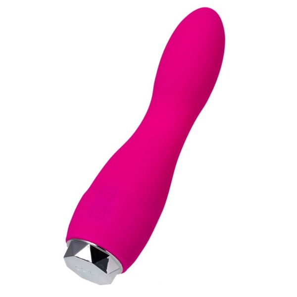 Розовый вибратор L EROINA - 15,5 см
