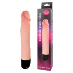 Реалистичный фаллоимитатор с ротацией Realistic Cock Vibe - 23,5 см