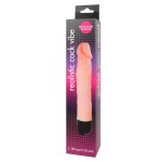 Реалистичный фаллоимитатор с ротацией Realistic Cock Vibe - 23,5 см
