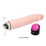Реалистичный фаллоимитатор с ротацией Realistic Cock Vibe - 23,5 см