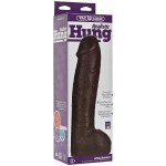 Большая насадка для трусиков Vac-U-Lock Realistic Hung - 31,7 см