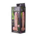 Большой фаллоимитатор на присоске F LINE - 23,5 см