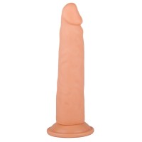 Податливый фаллоимитатор на присоске - 16,5 см.