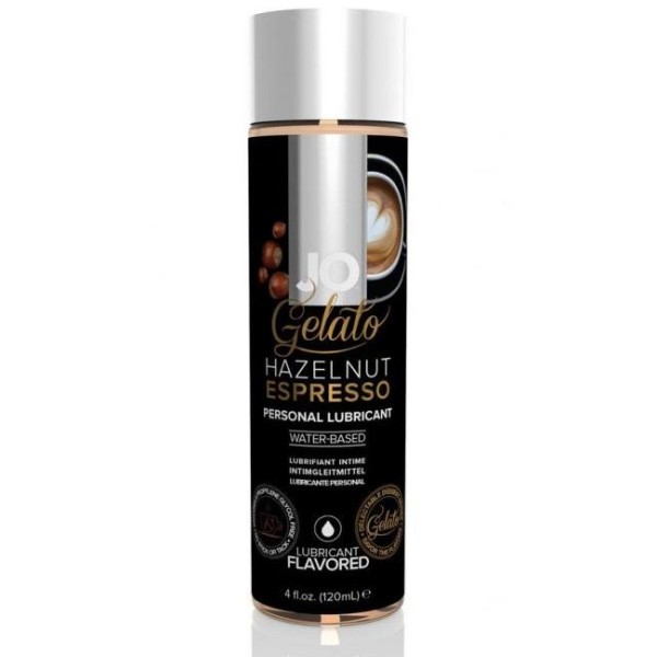 Лубрикант с ароматом орехового эспрессо JO GELATO HAZELNUT ESPRESSO - 120 мл