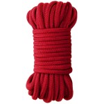 Красная веревка для бондажа Japanese Rope - 10 м