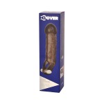 Закрытая дымчатая насадка Toyfa XLover с подхватом - 15,5 см