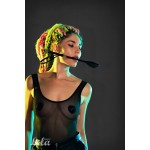 Черный стек Seduction - 58,7 см