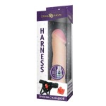 Трусики Harness с реалистичной насадкой-фаллосом №1 - 18 см