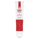 Стимулирующий клиторальный гель со вкусом клубники JO Sweet Berry Heat - 10 мл