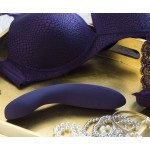 Фиолетовый вибромассажёр We Vibe Rave Purple - 19,3 см