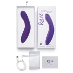 Фиолетовый вибромассажёр We Vibe Rave Purple - 19,3 см
