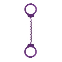 Фиолетовые металлические кандалы Metal Ankle Cuffs