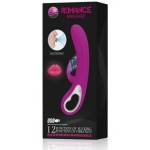 Хай-тек вибратор с присасывающимся клиторальным отростком Romance - 24 см