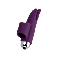 Фиолетовая вибронасадка на палец JOS Tessy - 9,5 см. Фиолетовая вибронасадка на палец JOS Tessy - 9,5 см.