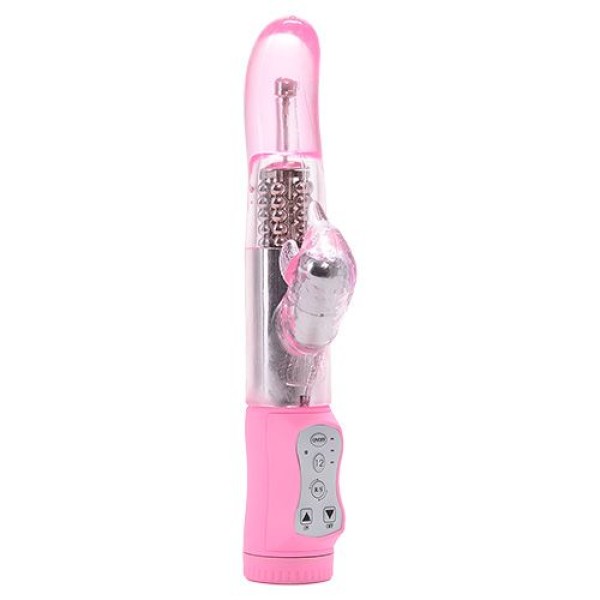 Розовый вибратор MAGIC TALES SWEET PINK DOLPHIN - 21,5 см