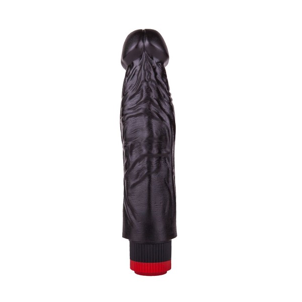 Вибратор-реалистик с крупными венками - 18,5 см