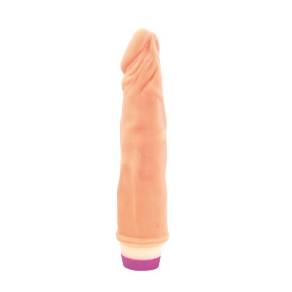 Вибратор Realistic Cock Vibe телесного цвета - 21 см