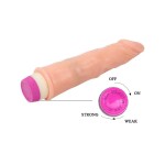 Вибратор Realistic Cock Vibe телесного цвета - 21 см