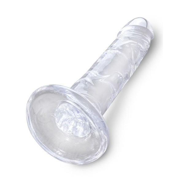 Прозрачный фаллоимитатор King Cock Clear 6 Cock - 18,4 см