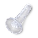 Прозрачный фаллоимитатор King Cock Clear 6 Cock - 18,4 см