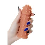 Насадка на фаллос с шипами и бугорками Extreme Sleeve 003 S-size - 12,7 см