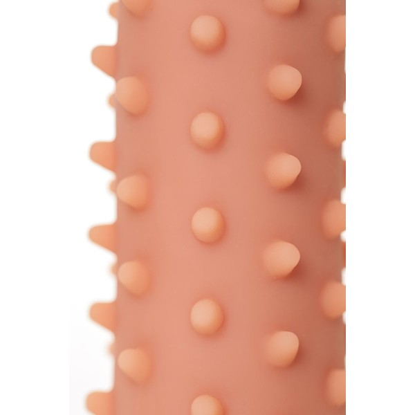 Насадка на фаллос с шипами и бугорками Extreme Sleeve 003 S-size - 12,7 см